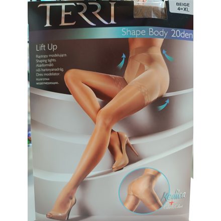 Terri Shape Harisnyanadrág 20 Den XL Beige