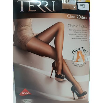 Terri Classic Harisnyanadrág 20 Den Beige XL